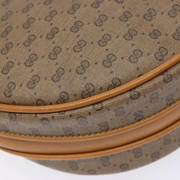 GUCCI Micro GG Supreme Shoulder Bag PVC Beige Gold 007 115 5575 Auth ki5921 - Picture 5 of 16